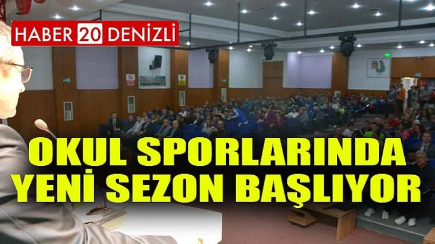 Okul Sporlarında Yeni Sezon Başlıyor