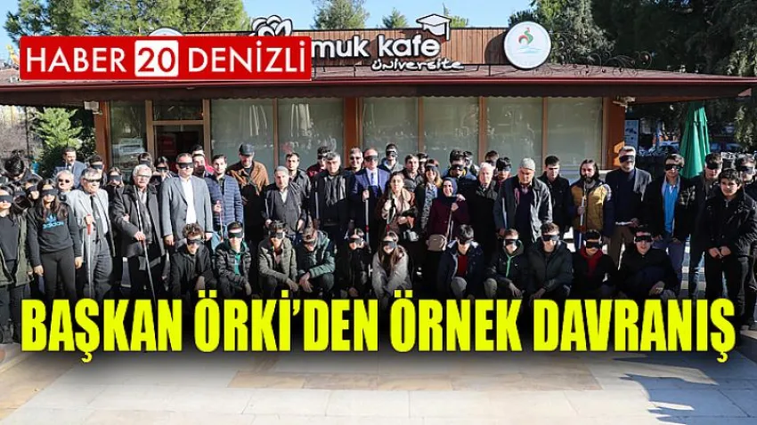 Başkan Örki’den Örnek Davranış