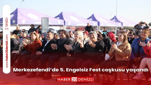 Merkezefendi’de 5. Engelsiz Fest coşkusu yaşandı