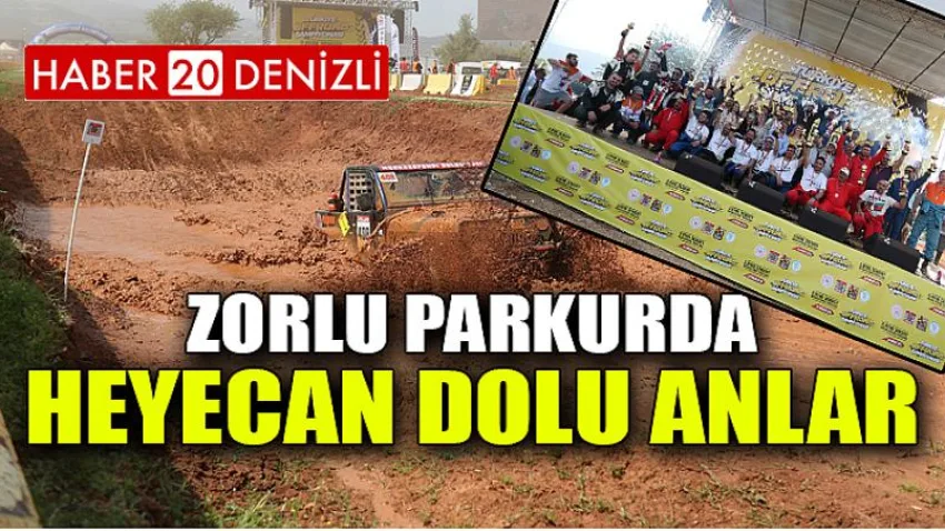 Zorlu Parkurda Heyecan Dolu Anlar