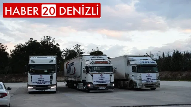 Büyükşehir’in 24 yardım tırı deprem bölgesine gitti
