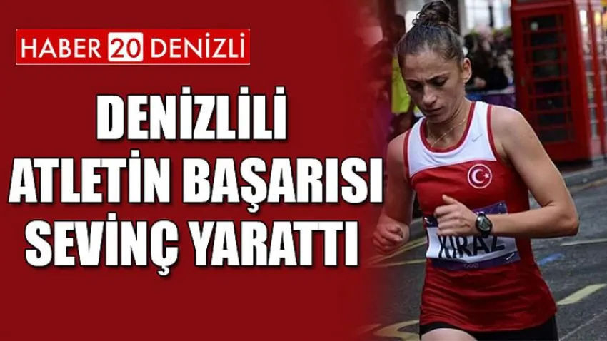 Denizlili Atletin Başarısı Sevinç Yarattı