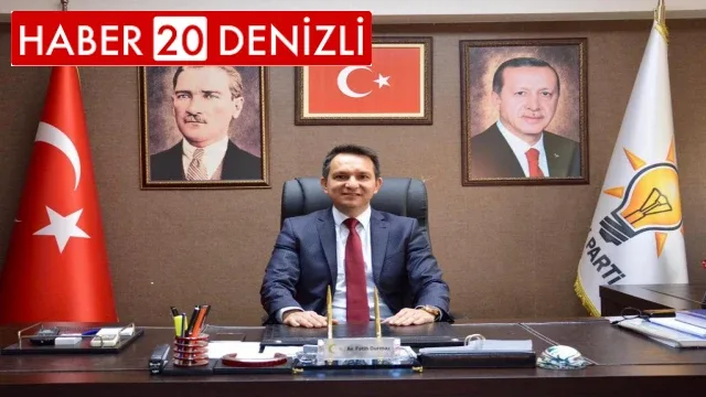 Ak Parti Merkezefendi İlçe Başkanı Fatih Durmaz'ın 29 Ekim Mesajı