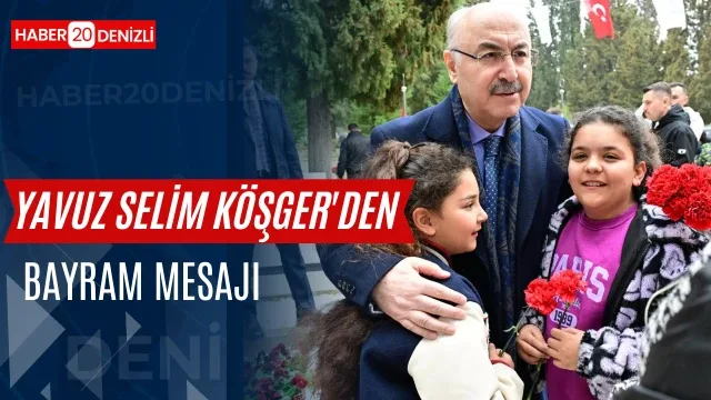 Denizli Valisi Yavuz Selim Köşger’in Bayram Mesaisi