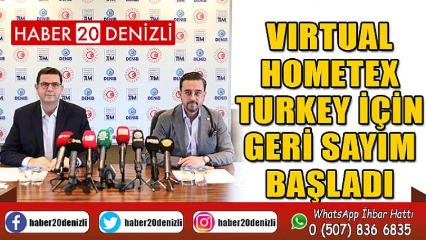 Vırtual Hometex Turkey için Geri Sayım Başladı