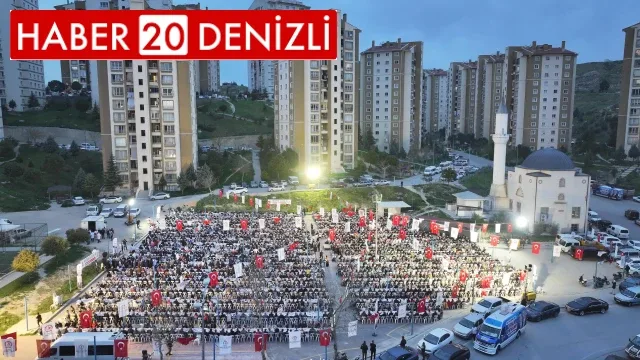 Denizli Büyükşehrin iftar sofrası Akvadi’ye kuruldu
