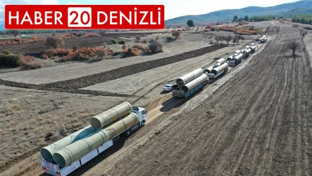 Acıpayam’ın verimli toprakları modern sulamayla buluşuyor