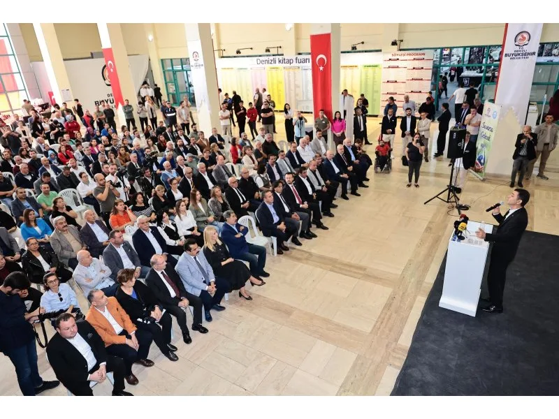Denizli kitap fuarı kapılarını açtı