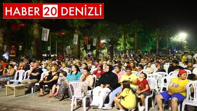 Denizli’de yaz konserleri hız kesmeden sürüyor
