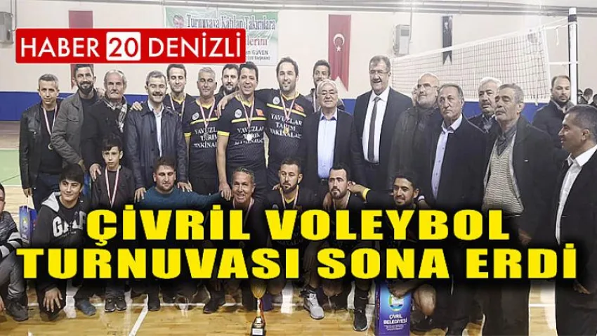Çivril Voleybol Turnuvası Sona Erdi