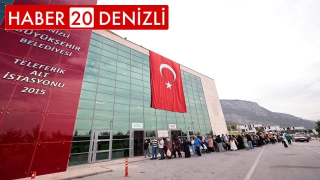 Denizlililer, Teleferik ve Bağbaşı Yaylası’na akın etti