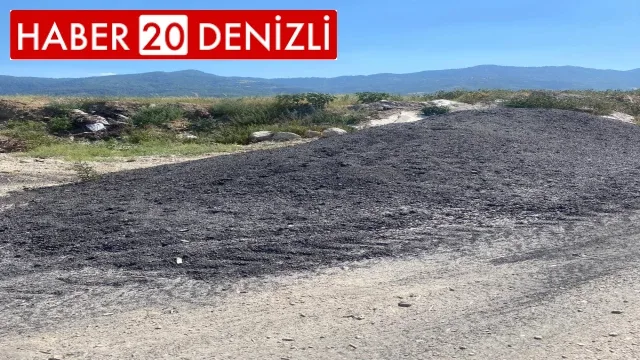 Yol kenarına bırakılan atıklar vatandaşları tedirgin etti