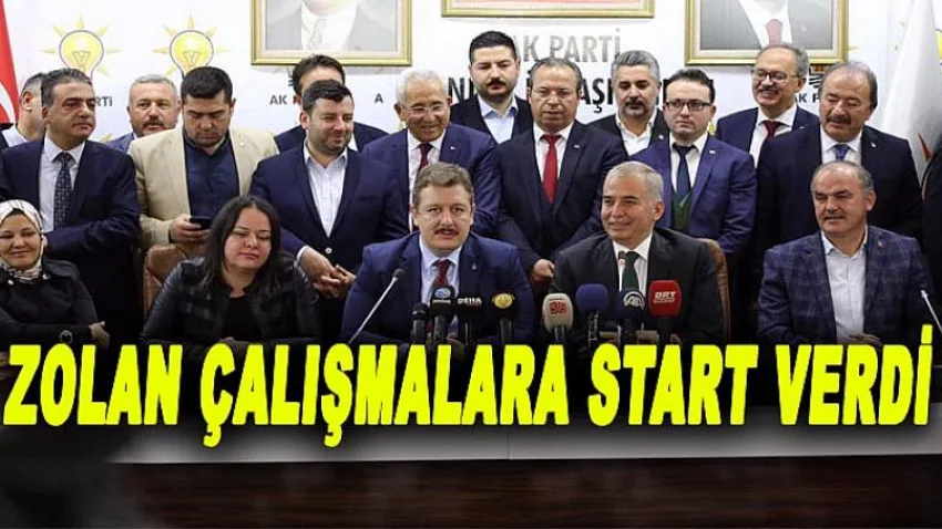 Zolan Çalışmalara Start Verdi