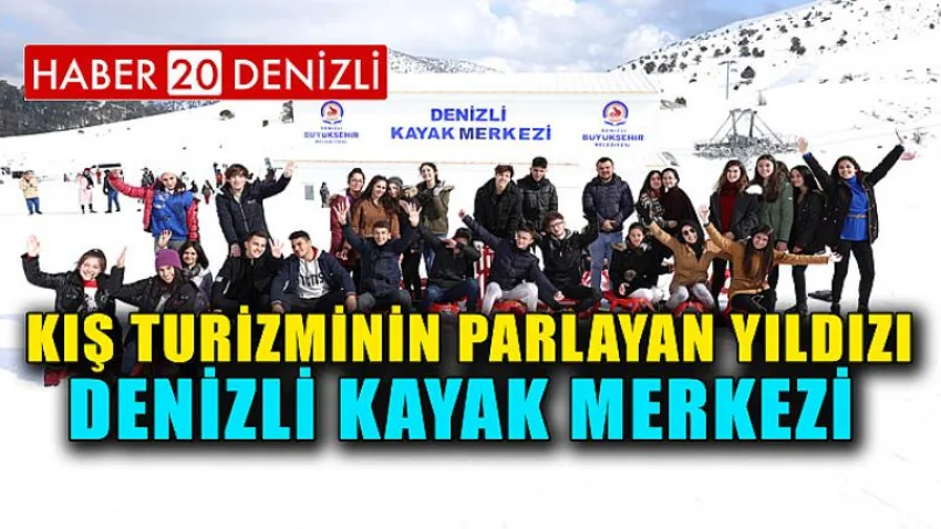 Ege'nin en büyük kayak merkezine yoğun ilgi