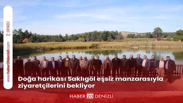 Doğa harikası Saklıgöl eşsiz manzarasıyla ziyaretçilerini bekliyor
