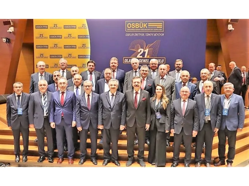 Necip Filiz, 2’inci kez OSBÜK yönetiminde yer aldı