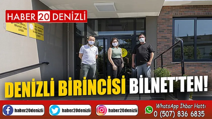 Denizli Birincisi Bilnet’ten!