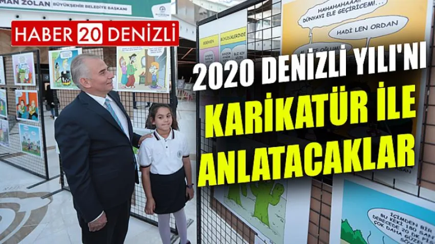 2020 Denizli Yılı'nı karikatür ile anlatacaklar