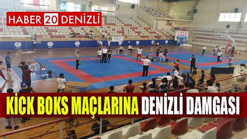 Kick Boks Maçlarına Denizli Damgası
