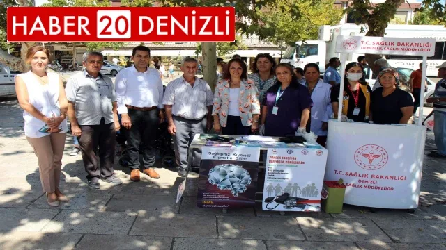 Denizli’de kronik hastalıklar konusunda bilgilendirme yapıldı