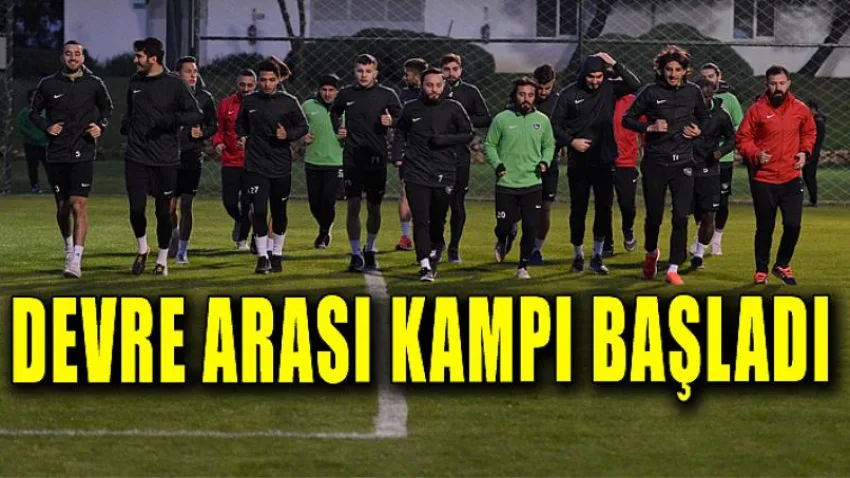 Devre Arası Kampı Başladı