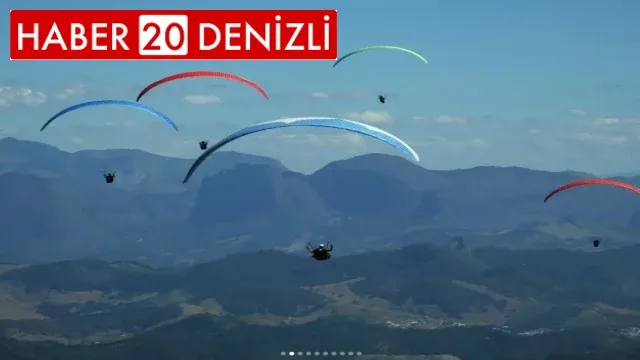 Çameli Yamaç Paraşütü takımı, Brezilya’da 3.’cü oldu