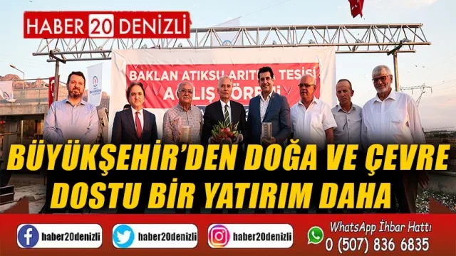 Büyükşehir’den doğa ve çevre dostu bir yatırım daha