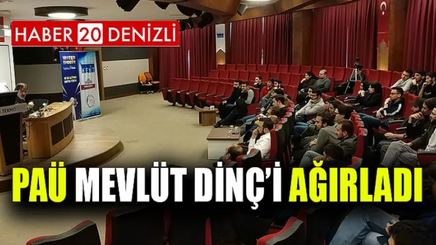 PAÜ Mevlüt Dinç’i Ağırladı
