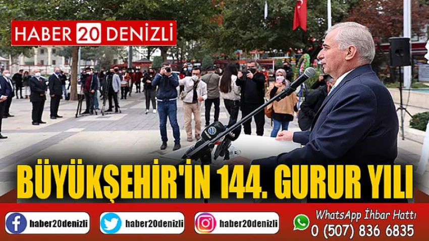 Büyükşehir'in 144. Gurur Yılı