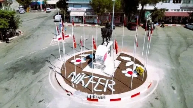 Tavas Belediyesinden yeni peyzaj çalışmalarında kuraklık hassasiyeti