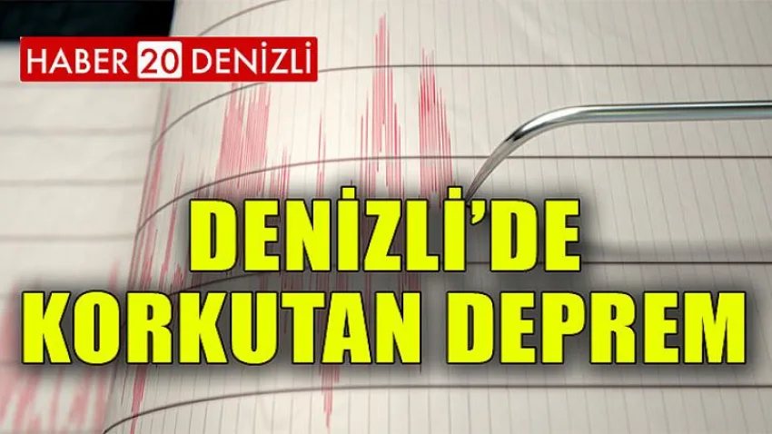 Denizli'de Korkutan Deprem