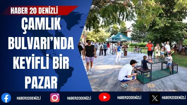 Çamlık Bulvarı’nda keyifli bir Pazar