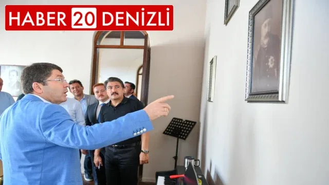 Bakan Tunç, Buldan’ın tarihi dokusunu inceledi