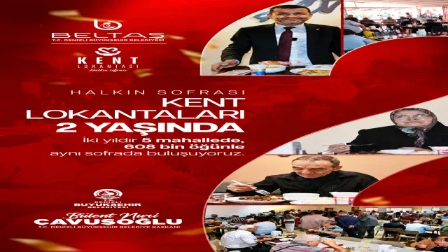 Kent Lokantası Hizmet Duyurusu