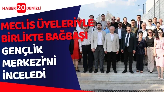 Başkan Ertemur Meclis Üyeleriyle Birlikte Bağbaşı Gençlik Merkezi’ni İnceledi