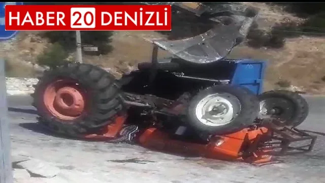 Devrilen traktörün altına kalan sürücü hayatını kaybetti