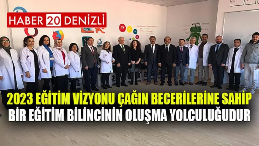 2023 Eğitim Vizyonu Çağın Becerilerine Sahip Bir Eğitim Bilincinin Oluşma Yolculuğudur