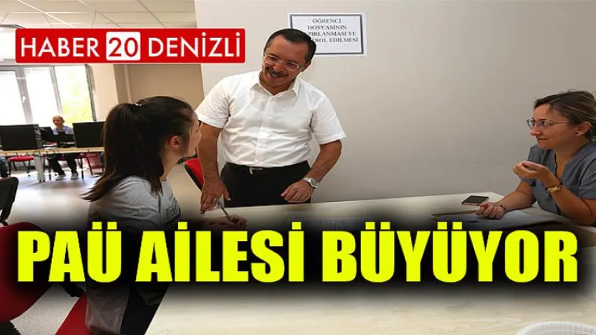 PAÜ Ailesi Büyüyor