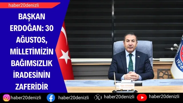 Başkan Erdoğan: 30 Ağustos, Milletimizin Bağımsızlık İradesinin Zaferidir