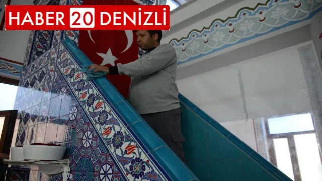 Pamukkale’de camiler Ramazan ayına hazır