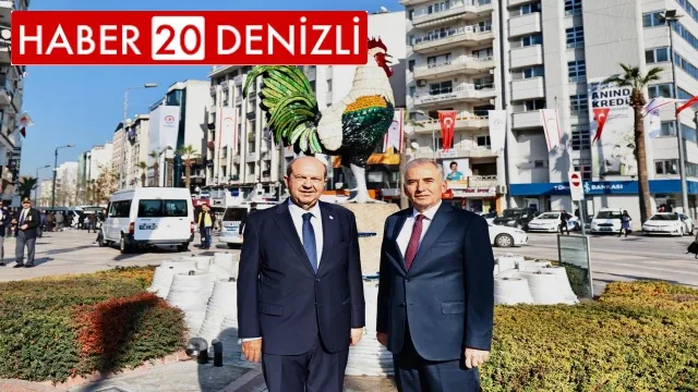 Başkan Zolan, KKTC Cumhurbaşkanı Tatar'a Denizli'yi anlattı