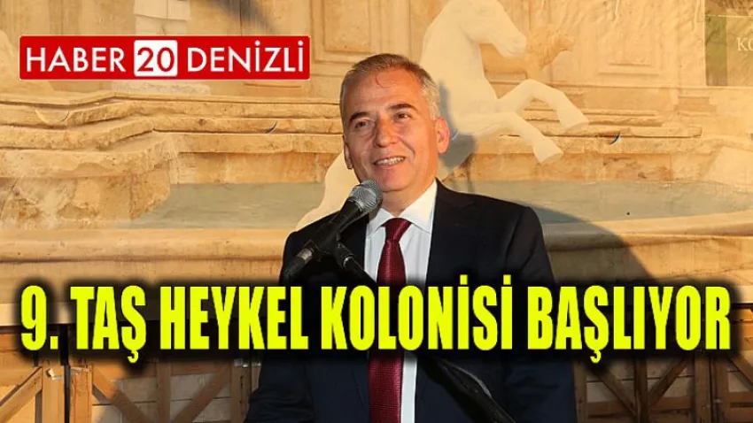 9. Taş Heykel Kolonisi başlıyor