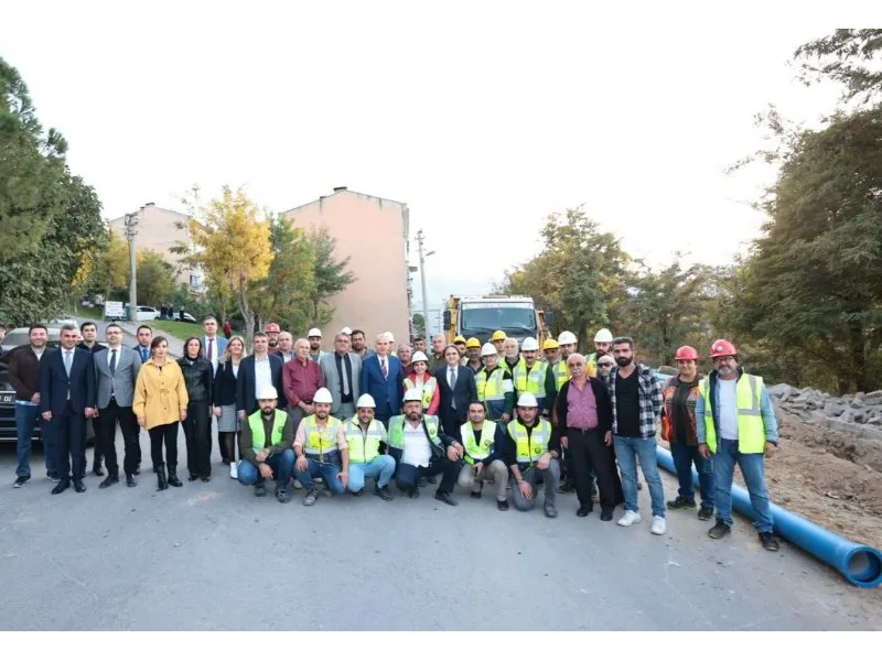 40 yıllık içme suyu hatları yenileniyor