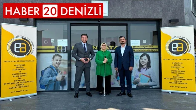 Denizli Ersen Atan Eğitim Kurumlarının özel öğrencisi YKS’de Türkiye 313.’sü oldu