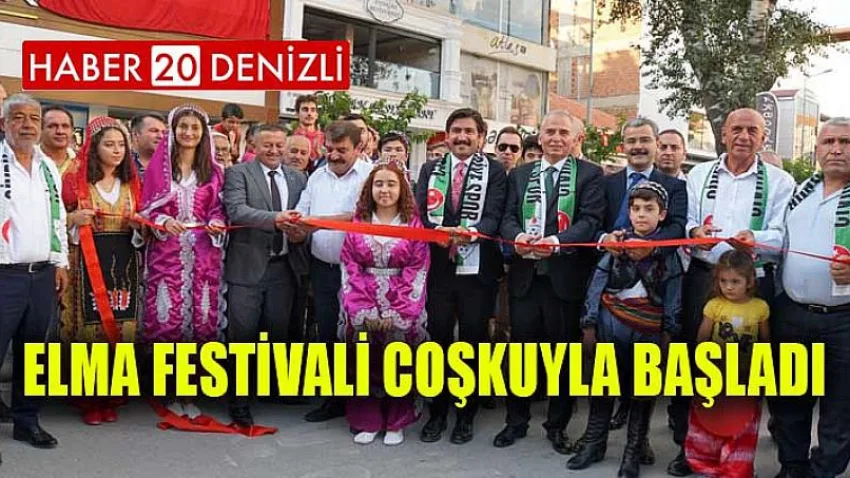 Elma Festivali Coşkuyla Başladı