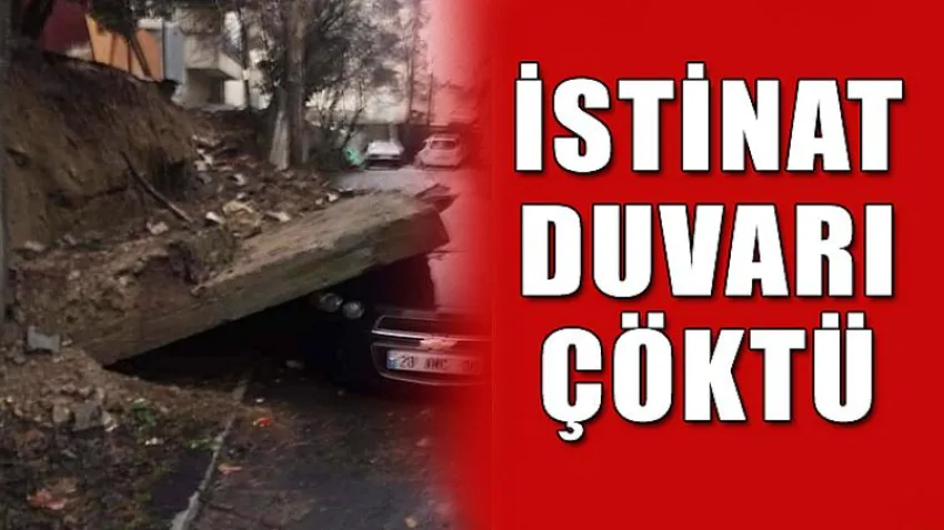 İstinat Duvarı Çöktü