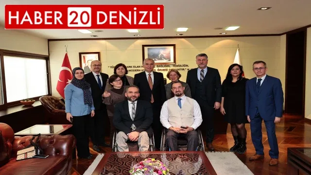 Engelliler Meclisi anlamlı günde Başkan Zolan'la bir araya geldi