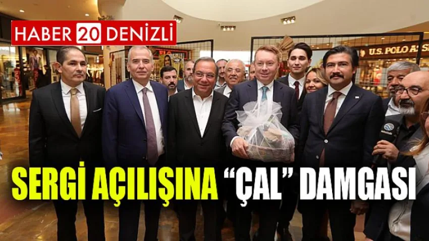 Sergi Açılışına “Çal” Damgası