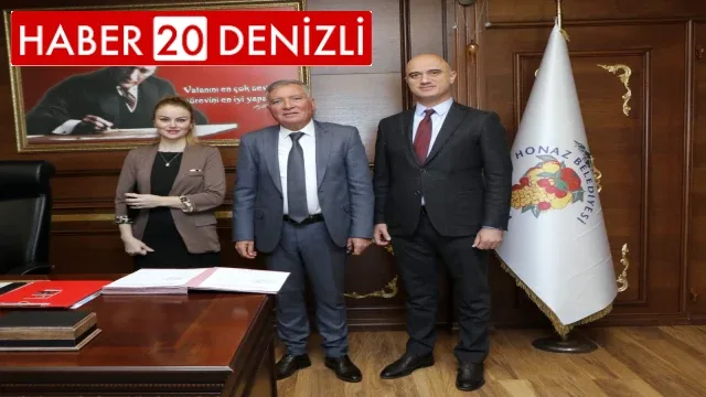 Honaz Belediyesi çalışanlarına promosyon morali