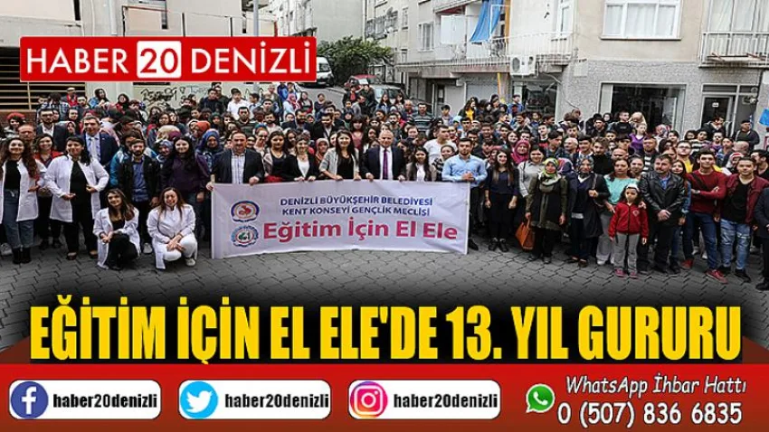 Eğitim İçin El Ele'de 13. yıl gururu